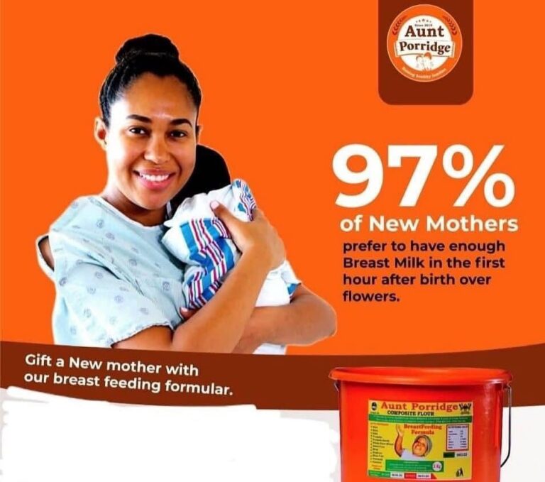 Food timetable for breastfeeding mothers