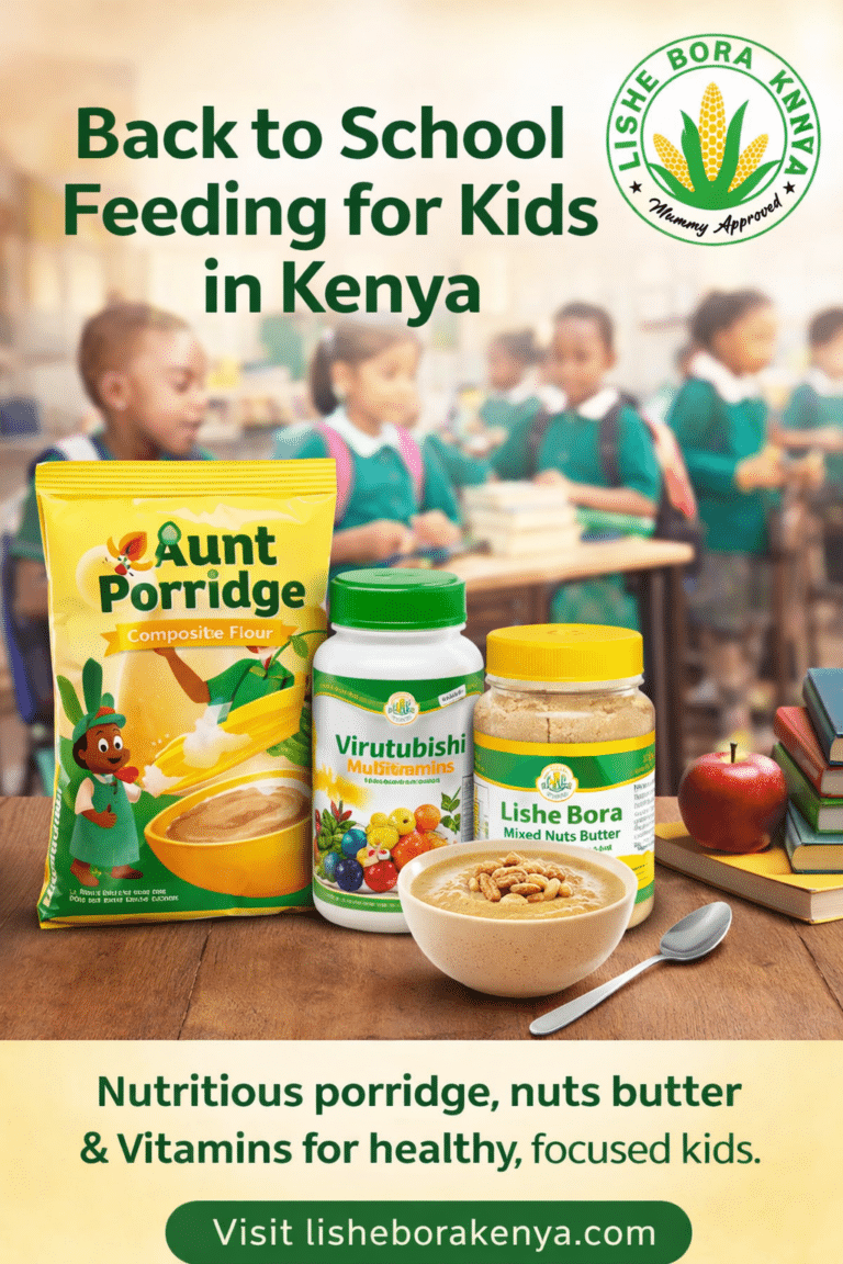 back to school feeding for kids in Kenya