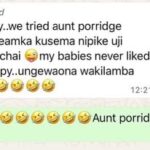 aunt porridge feedback