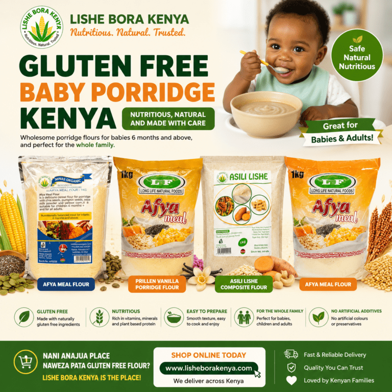 gluten free baby porridge Kenya